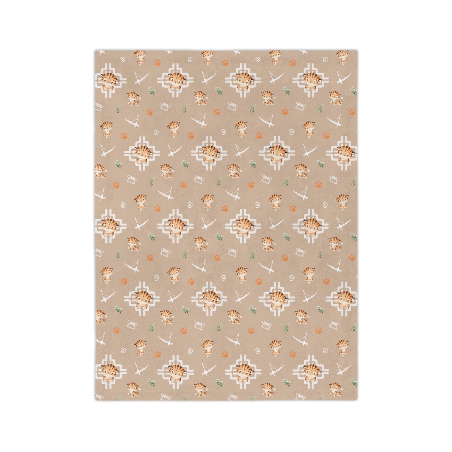 Tiger Cub Minky Blanket