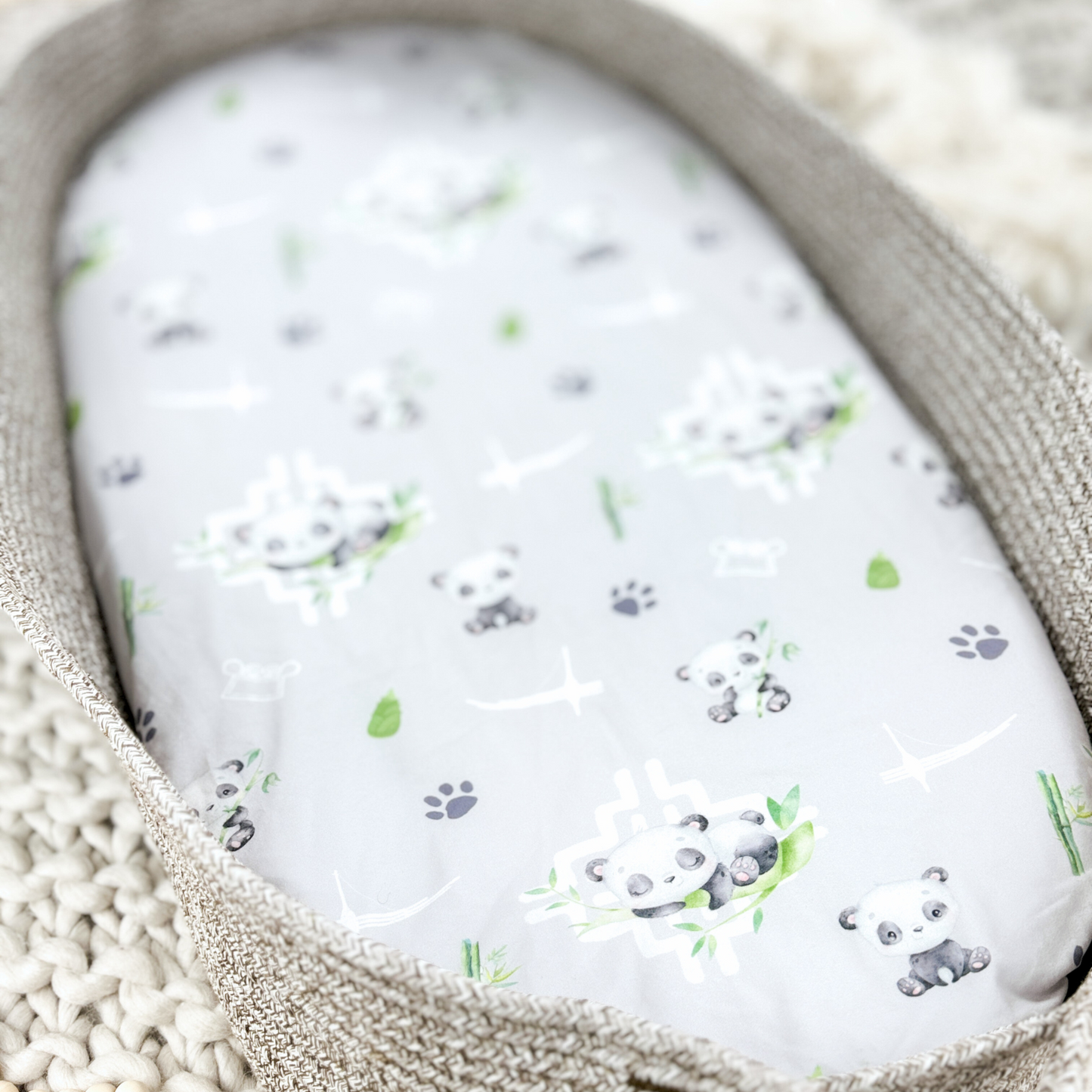 Sleepy Panda Changing Pad