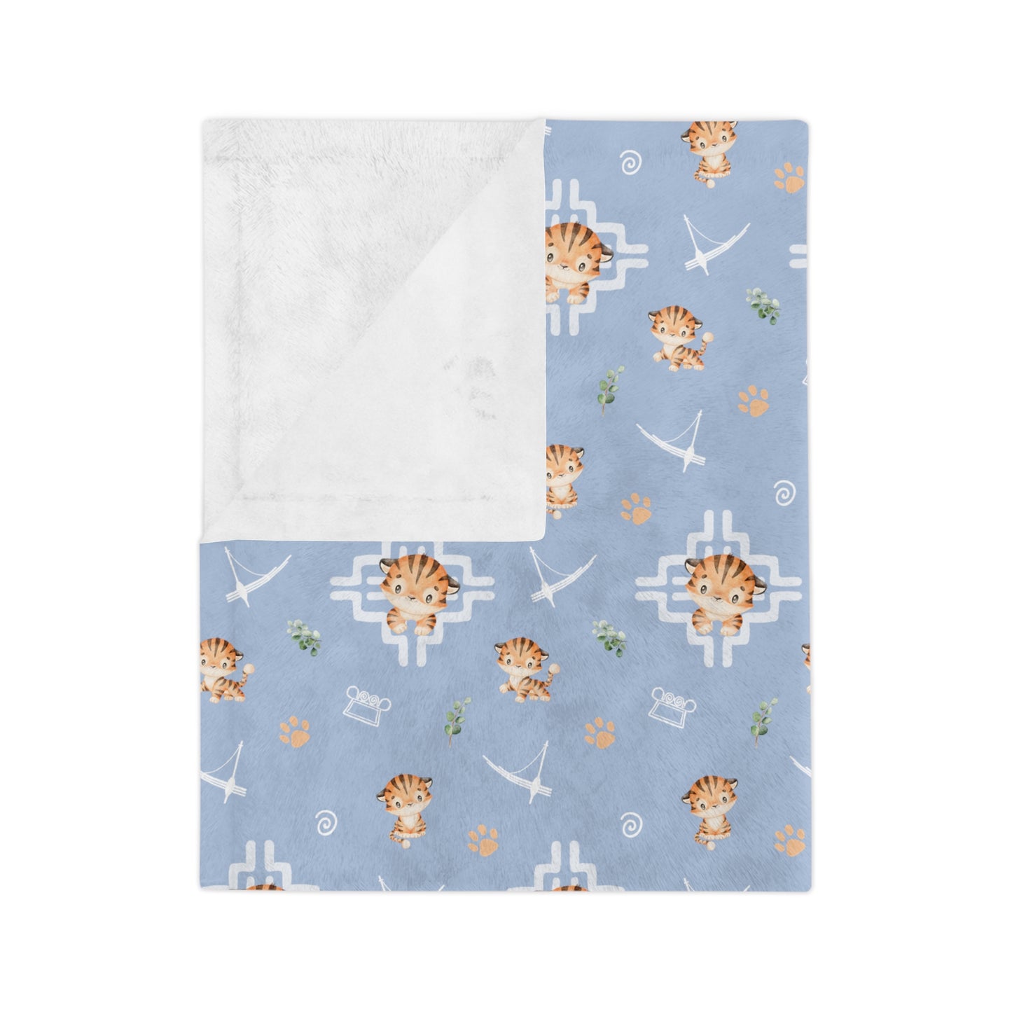 Tiger Cub Minky Blanket