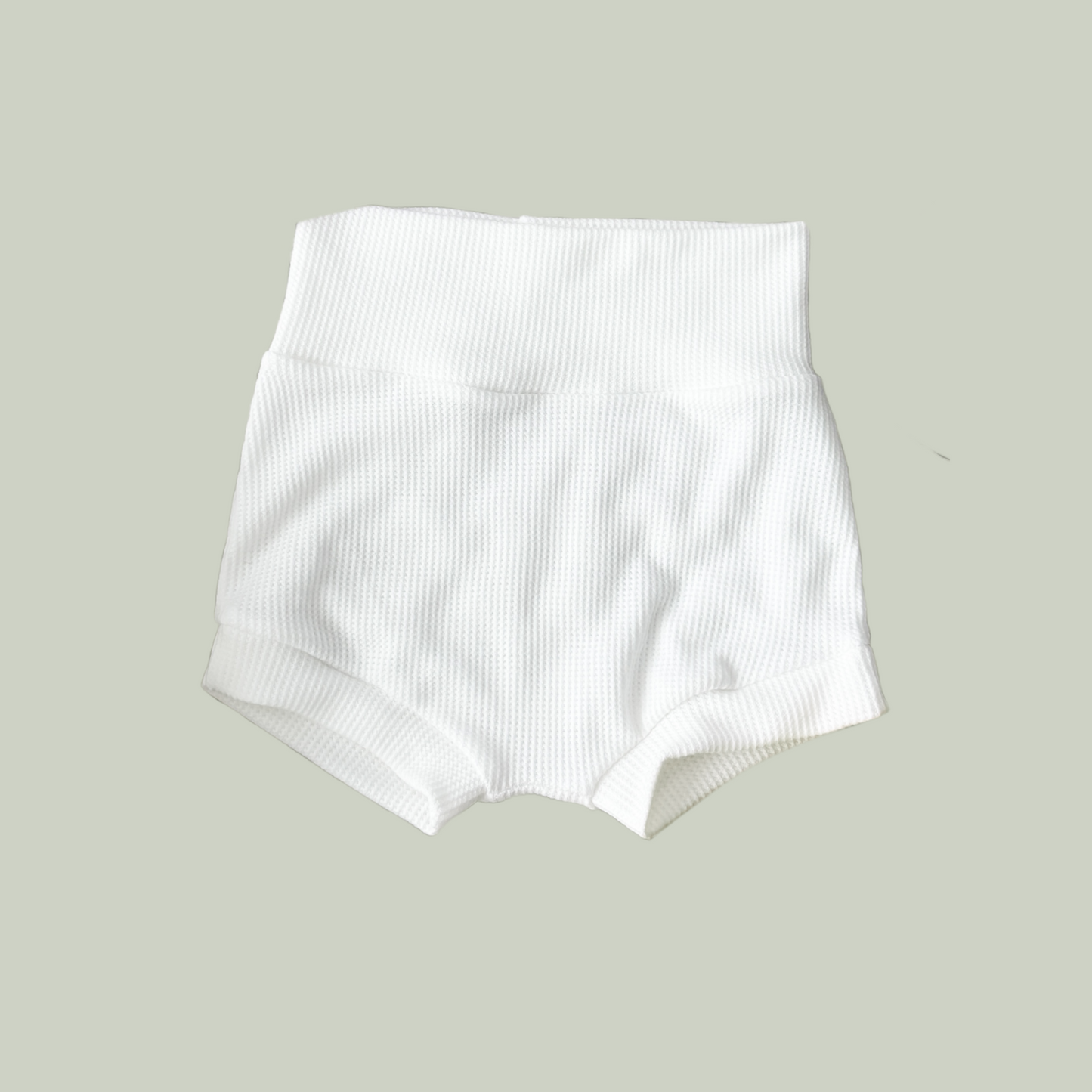 Cloud Waffle Knit Bummies & Headbow
