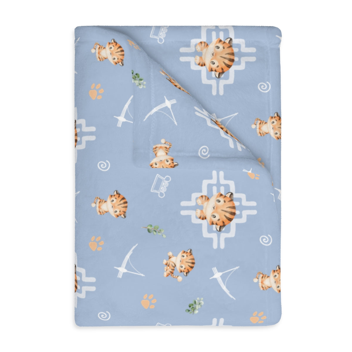 Tiger Cub Minky Blanket