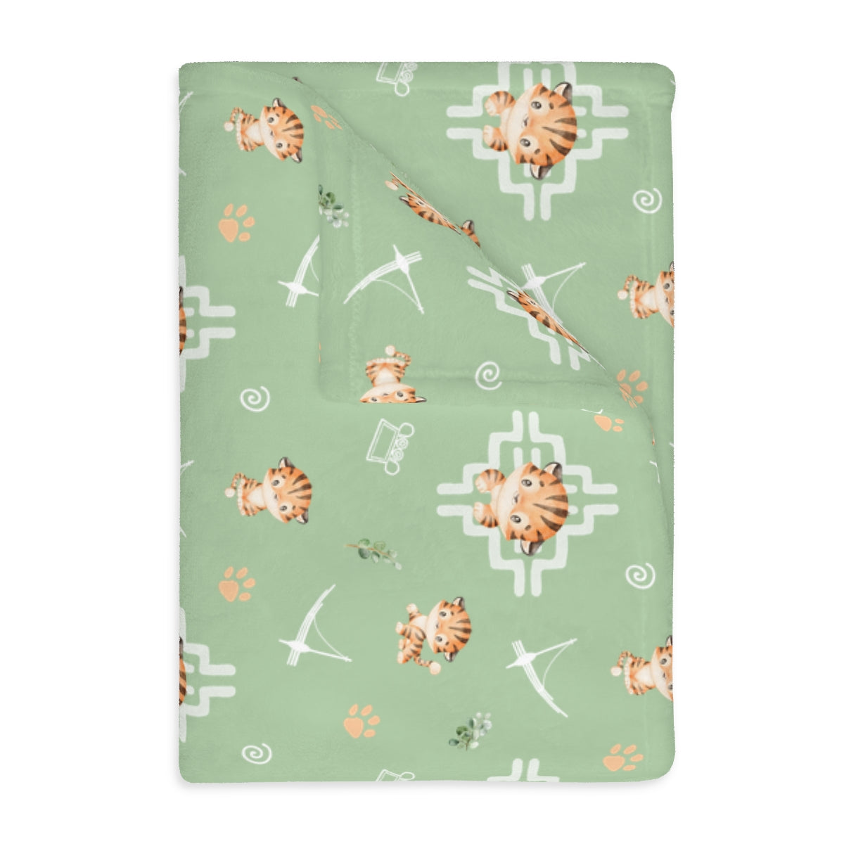 Tiger Cub Minky Blanket