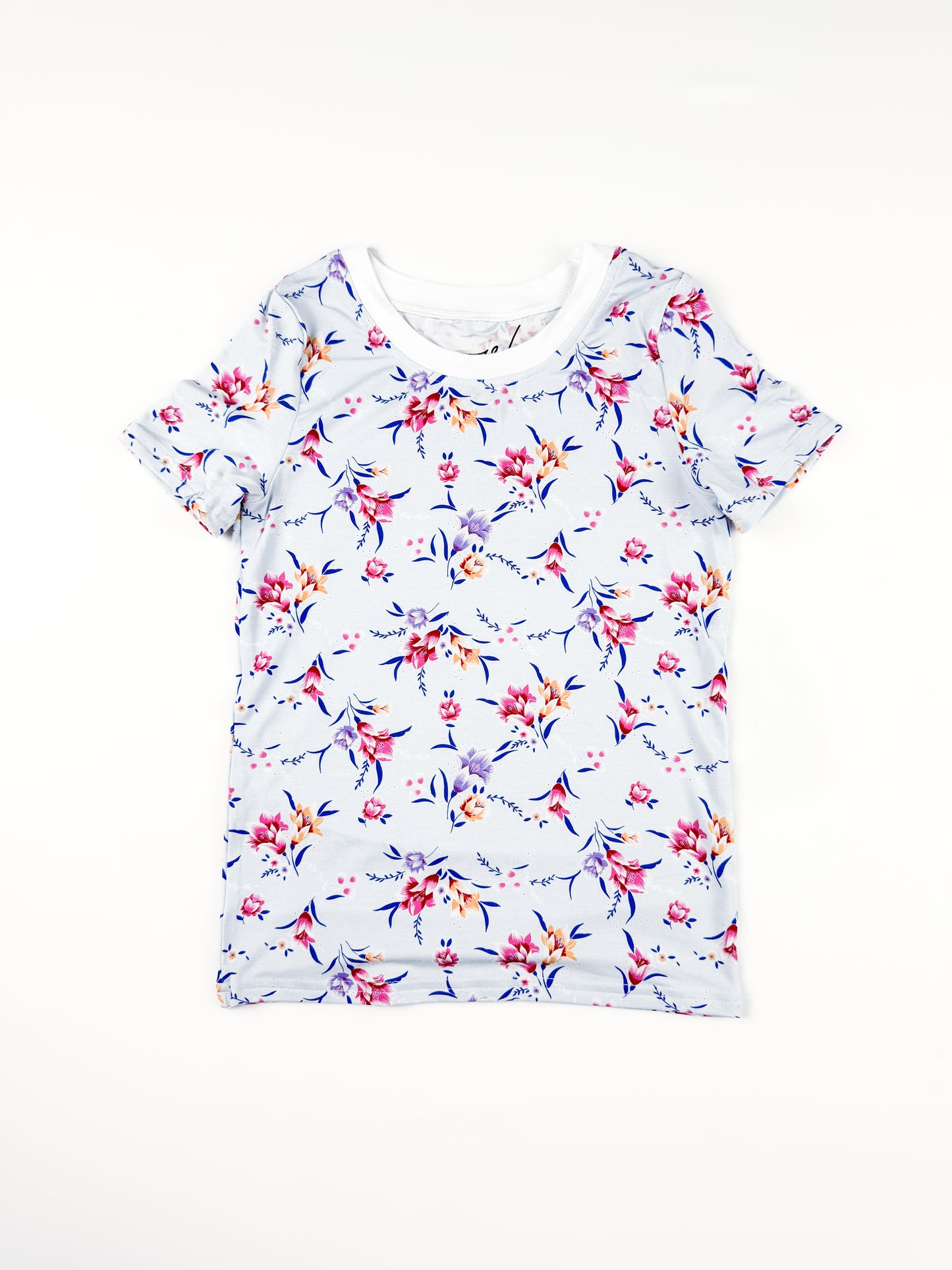 Blue Blossom Kids Two-Piece Bamboo Pajama
