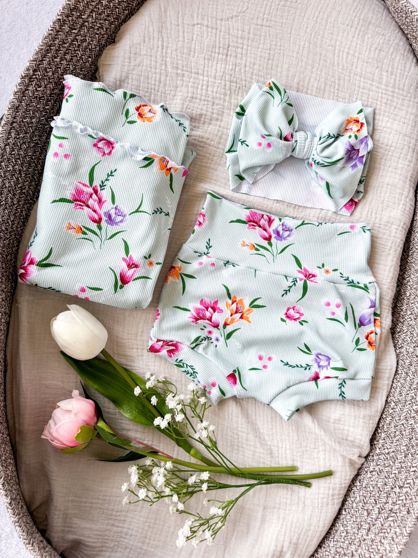 Rib Knit Swaddle