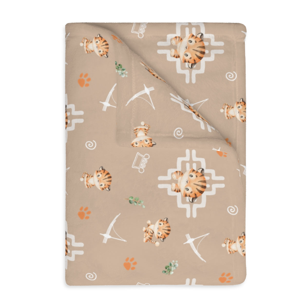 Tiger Cub Minky Blanket