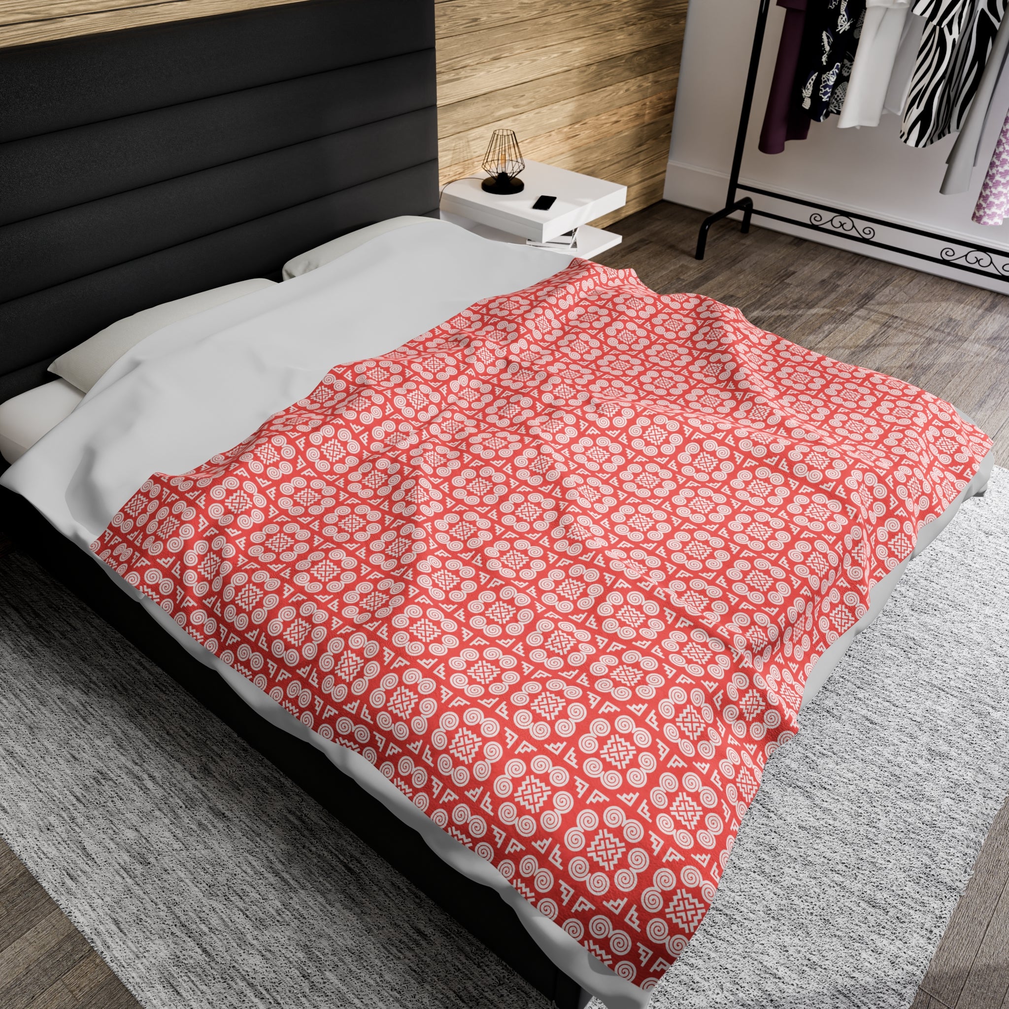 Ele-Cross Minky - Coral