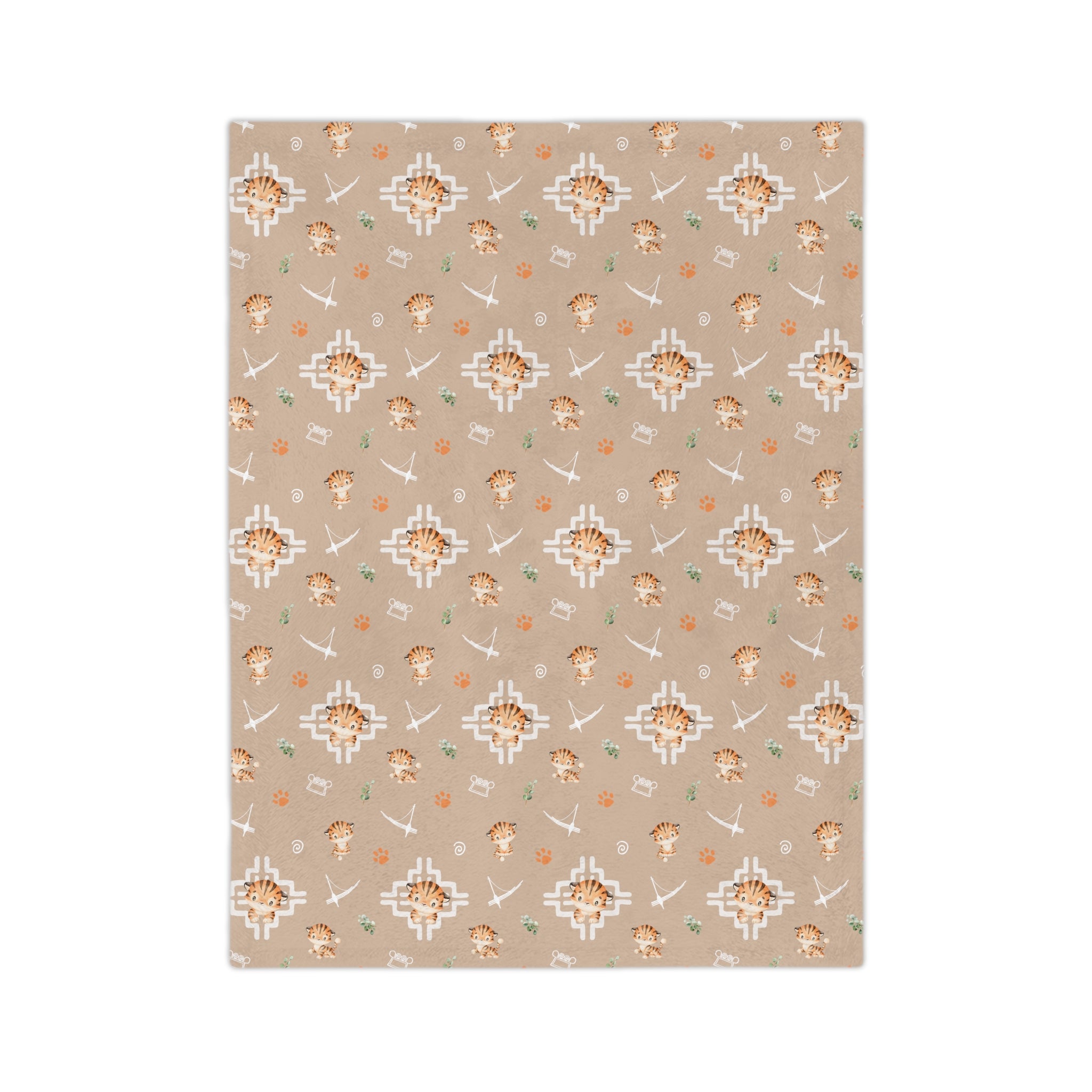 Tiger Cub Minky Blanket