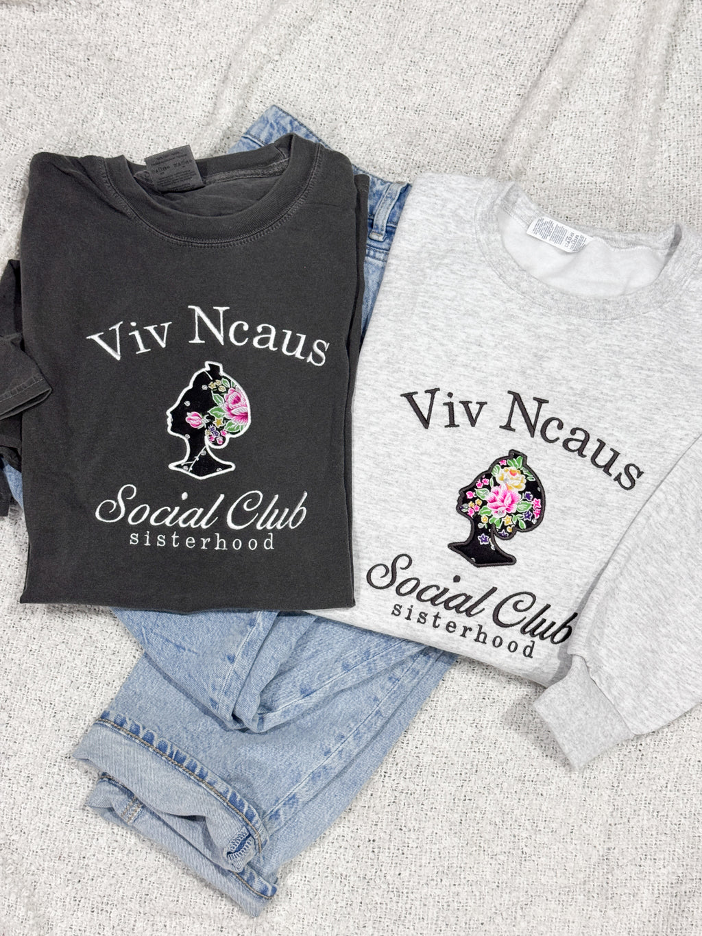 Viv Ncaus Social Club Crewneck- OCTOBER PRE-ORDER