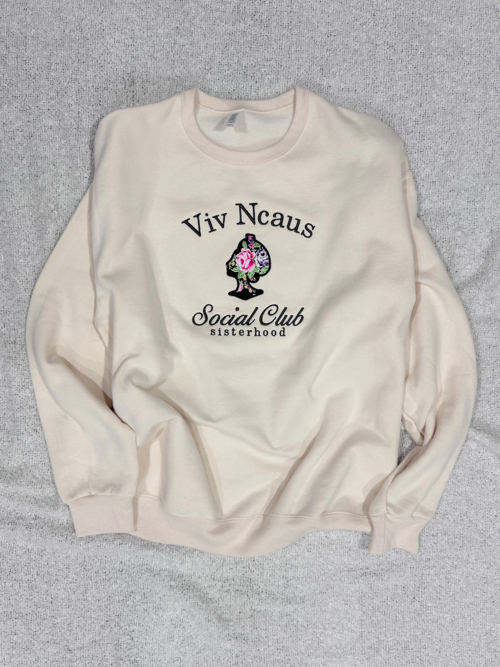 Viv Ncaus Social Club Crewneck- OCTOBER PRE-ORDER