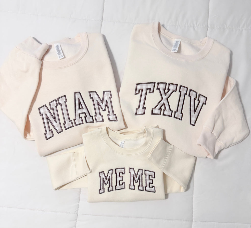 TXIV Varsity Crewneck - OCTOBER PRE-ORDER