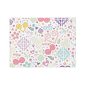 April Bloom Minky Blanket