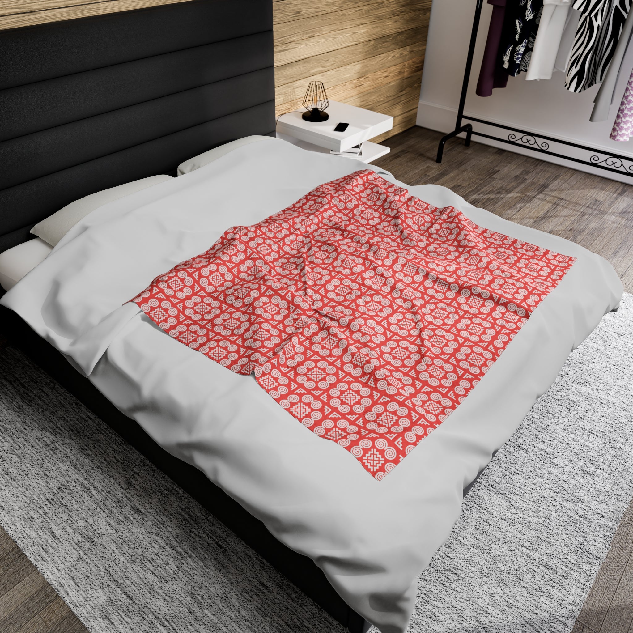 Ele-Cross Minky - Coral