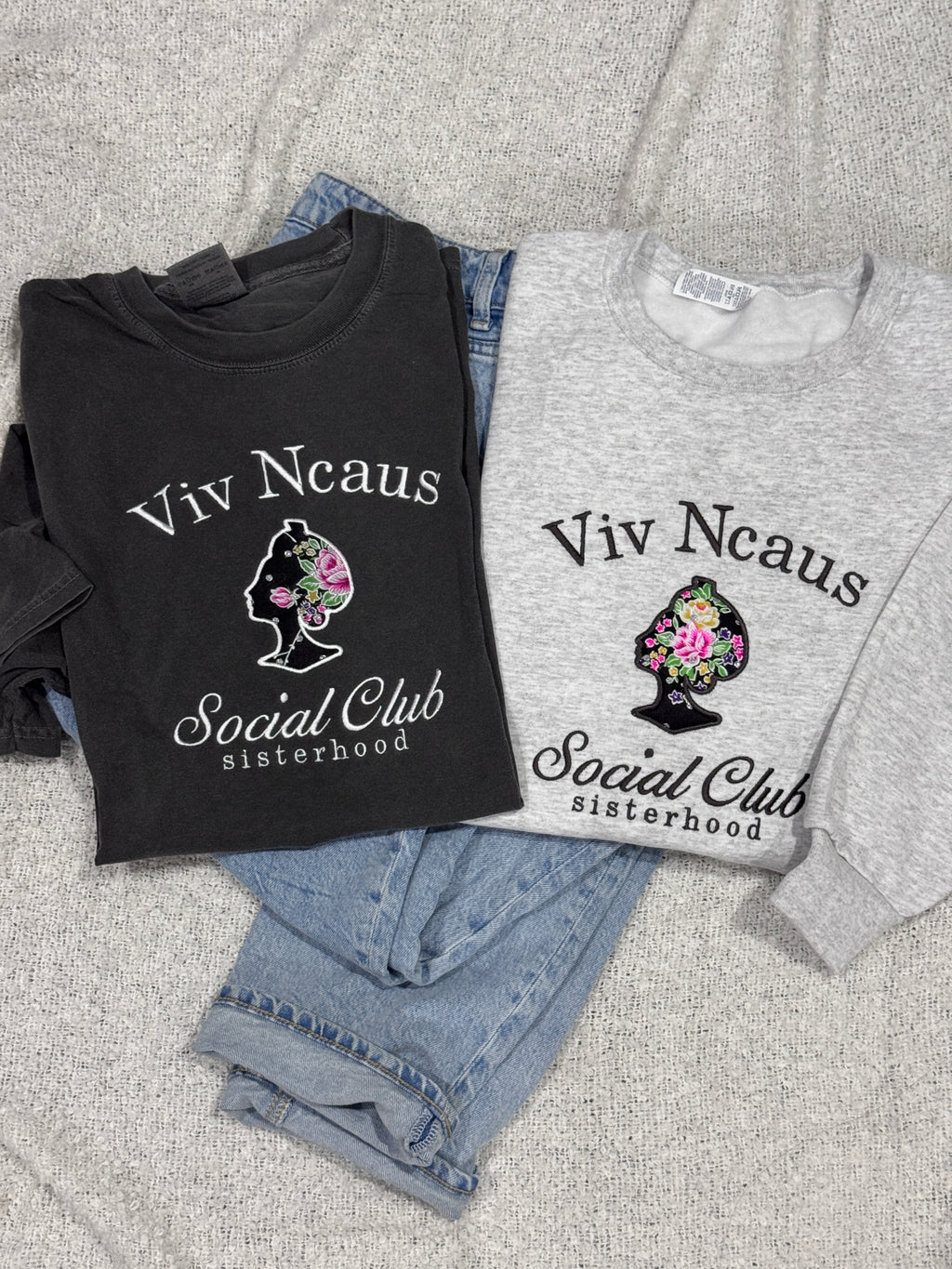 Viv Ncaus Social Club Crewneck- OCTOBER PRE-ORDER