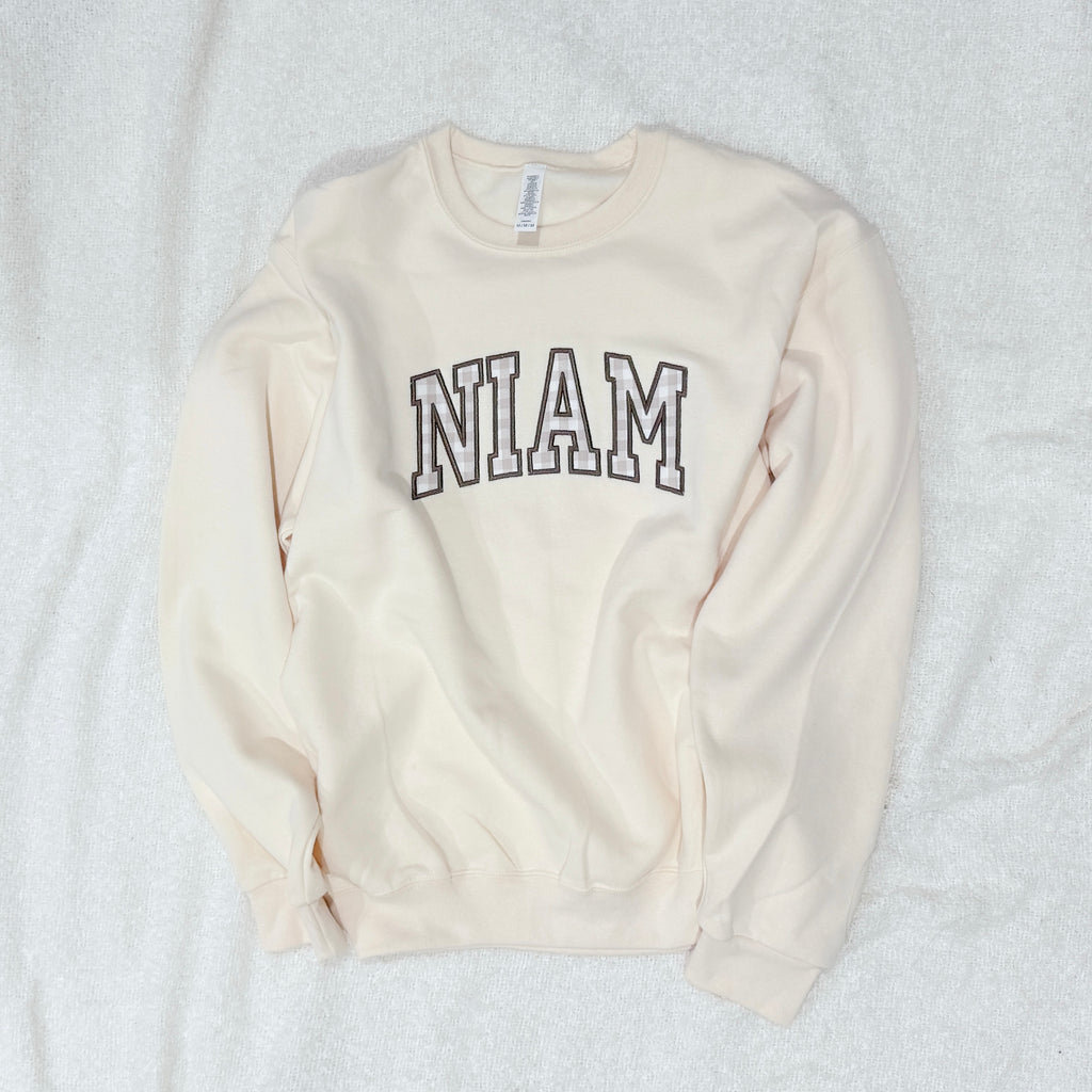 NIAM Varsity Crewneck - OCTOBER PRE-ORDER
