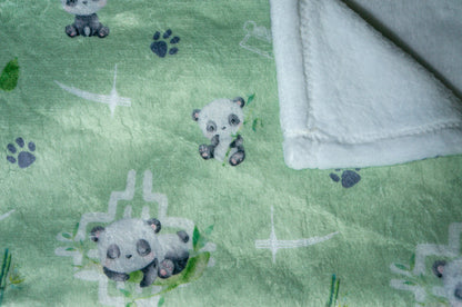 Panda Minky Blanket