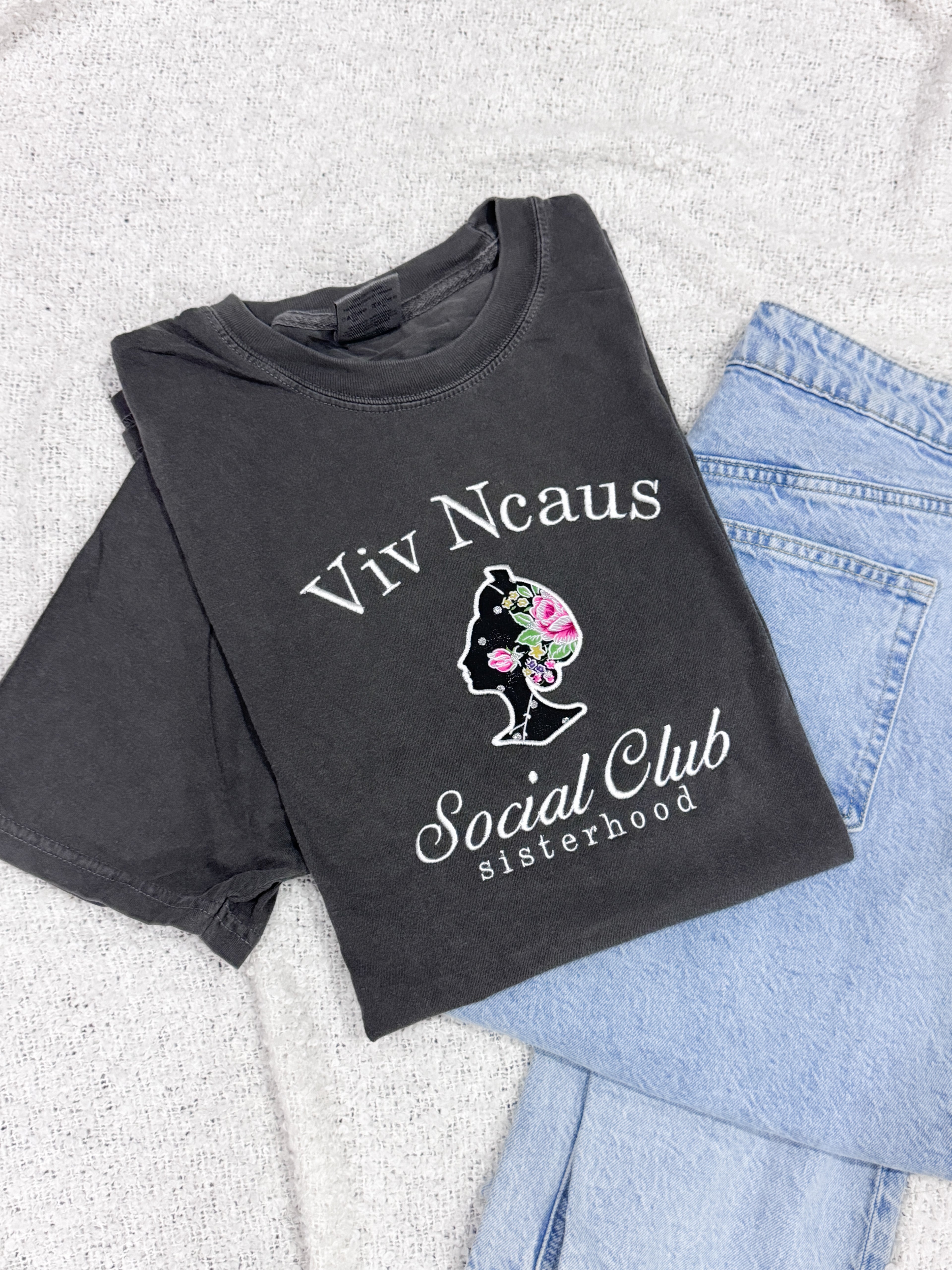 Viv Ncaus Social Club Crewneck- OCTOBER PRE-ORDER