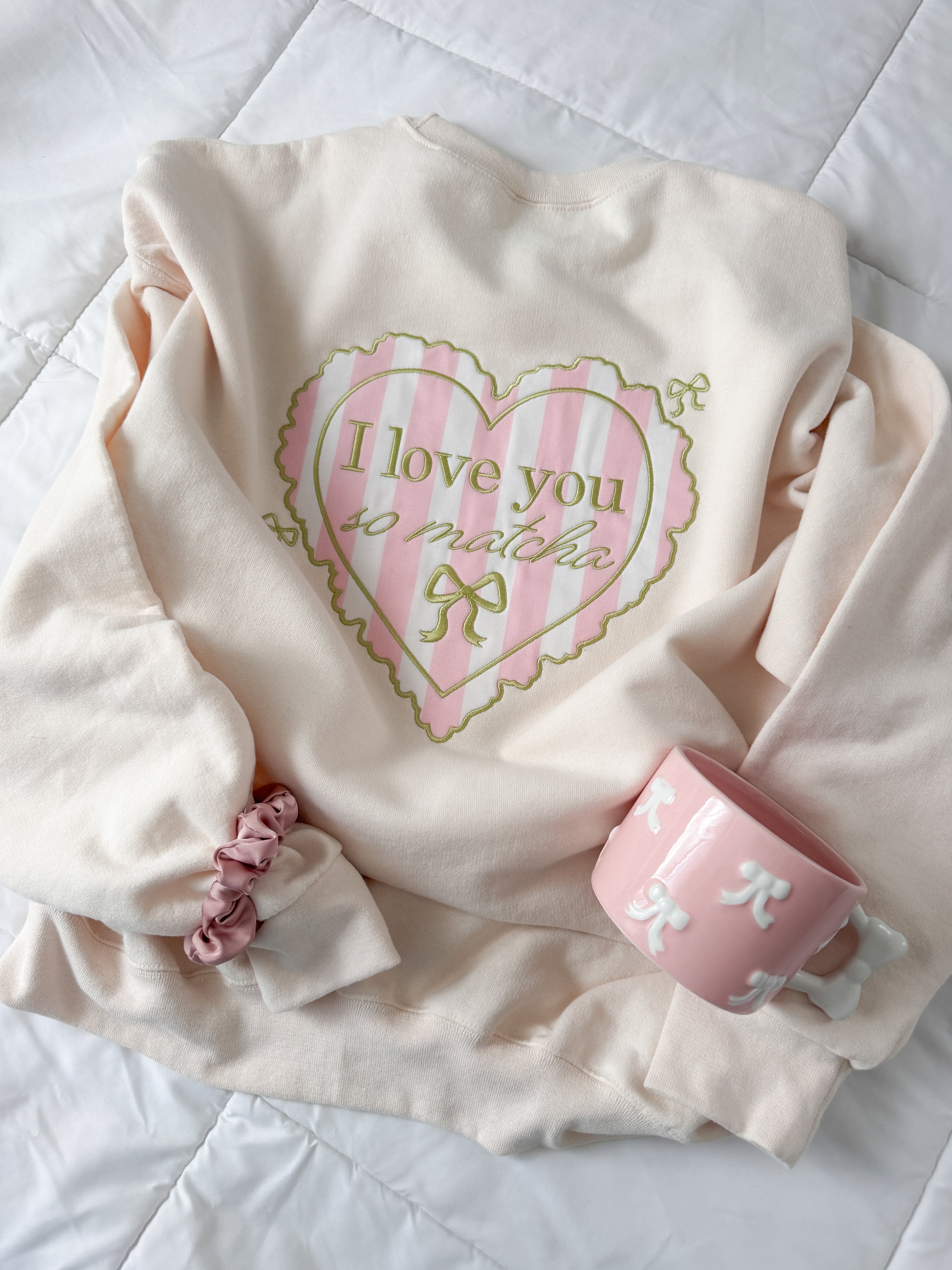 I Love You So Matcha Crewneck