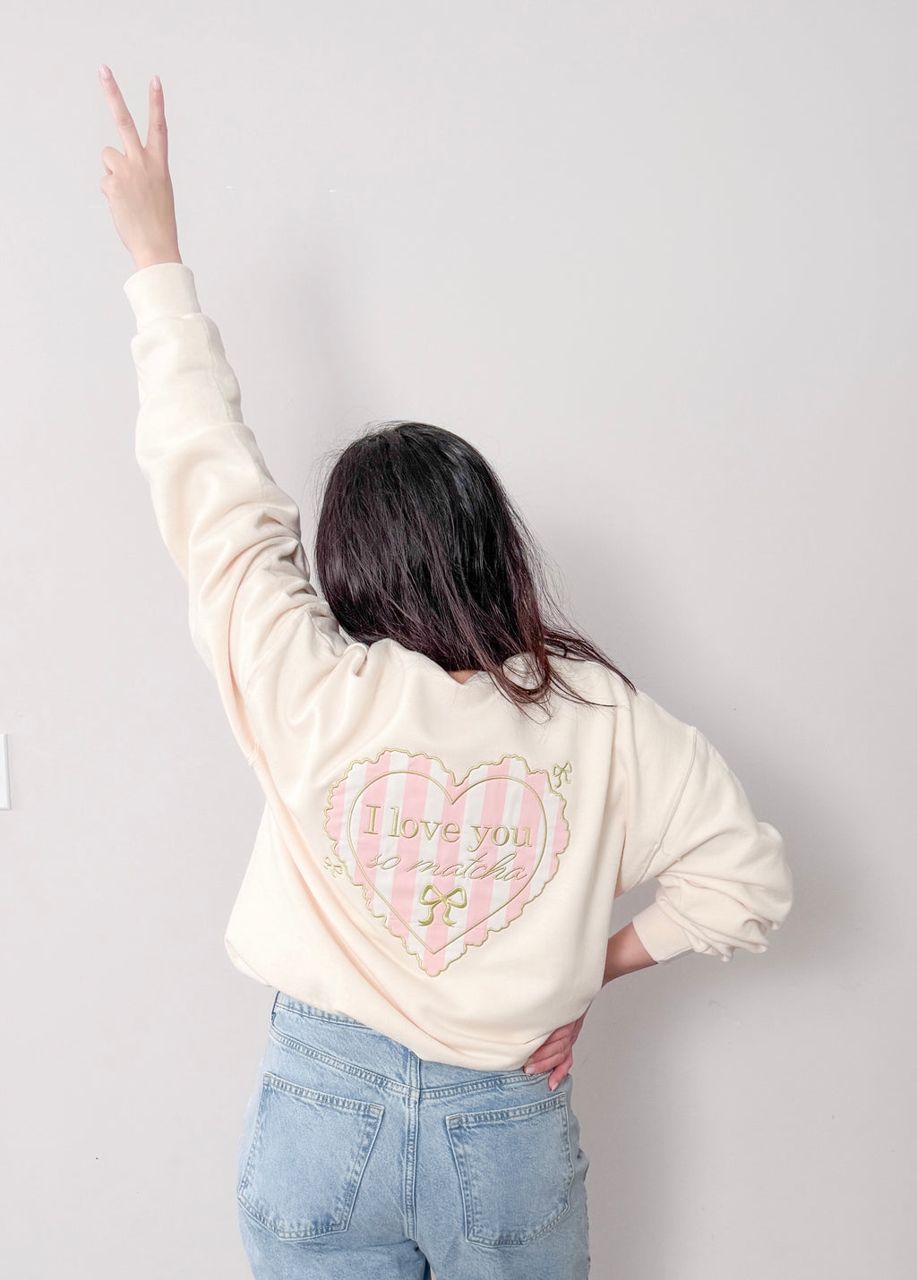I Love You So Matcha Crewneck