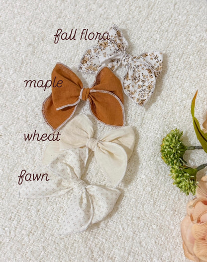 Falling for Bows