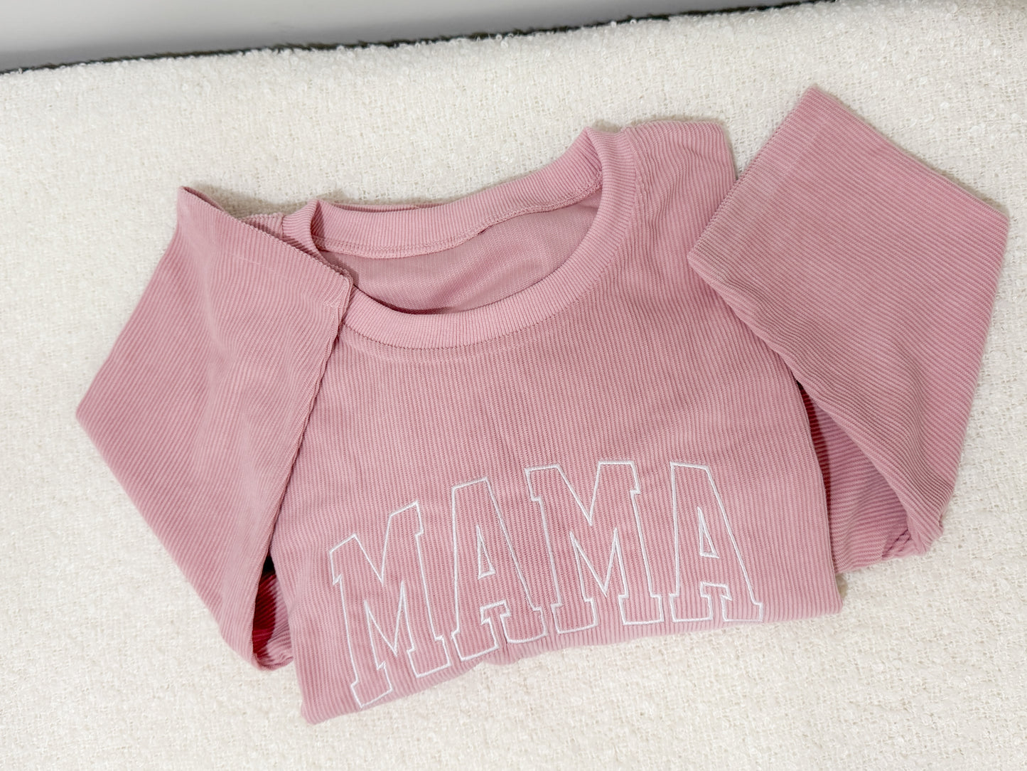 Oversized Corduroy Crewneck