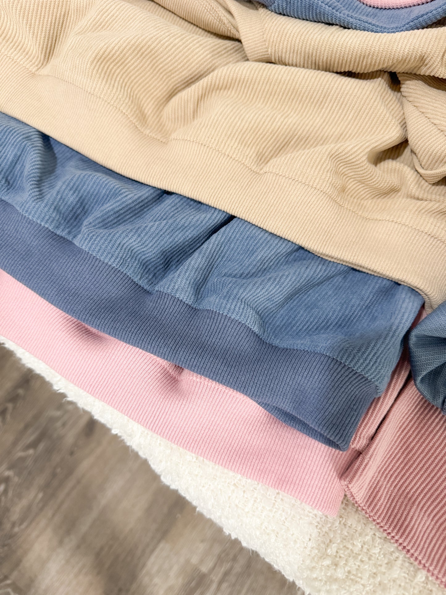 Oversized Corduroy Crewneck