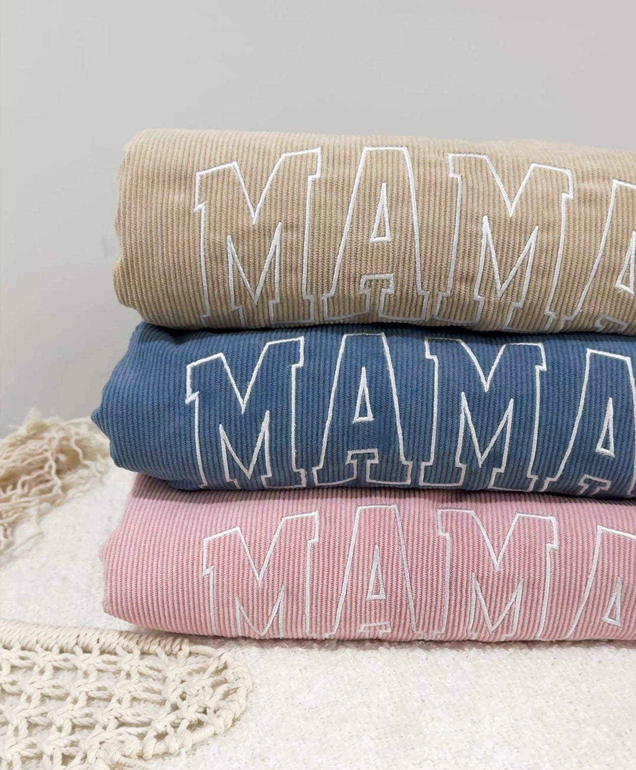 Oversized Corduroy Crewneck