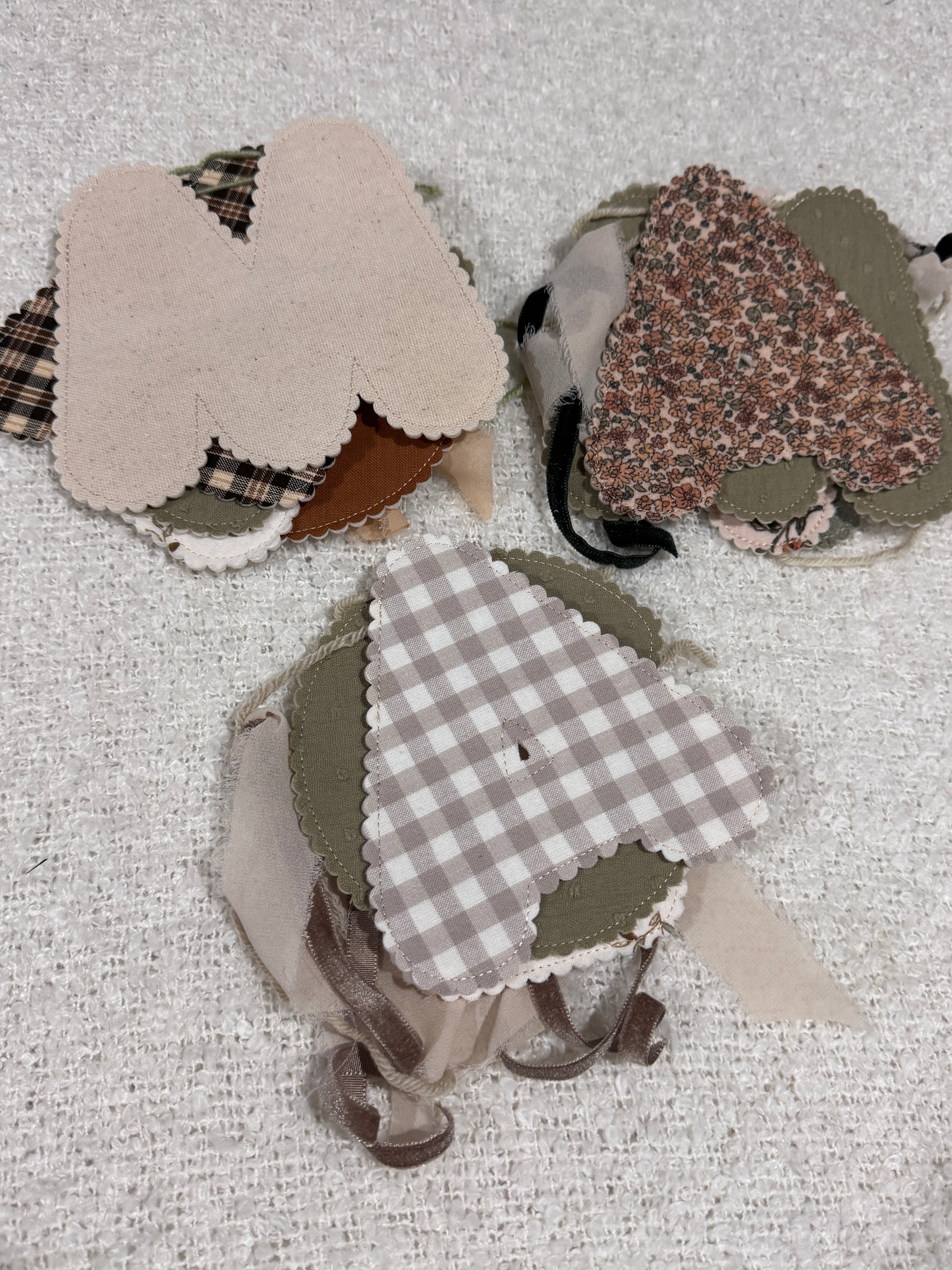 Custom Fabric Name Garland