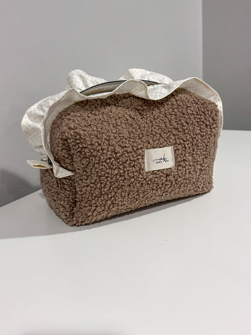 Brown Teddy Daily Pouch