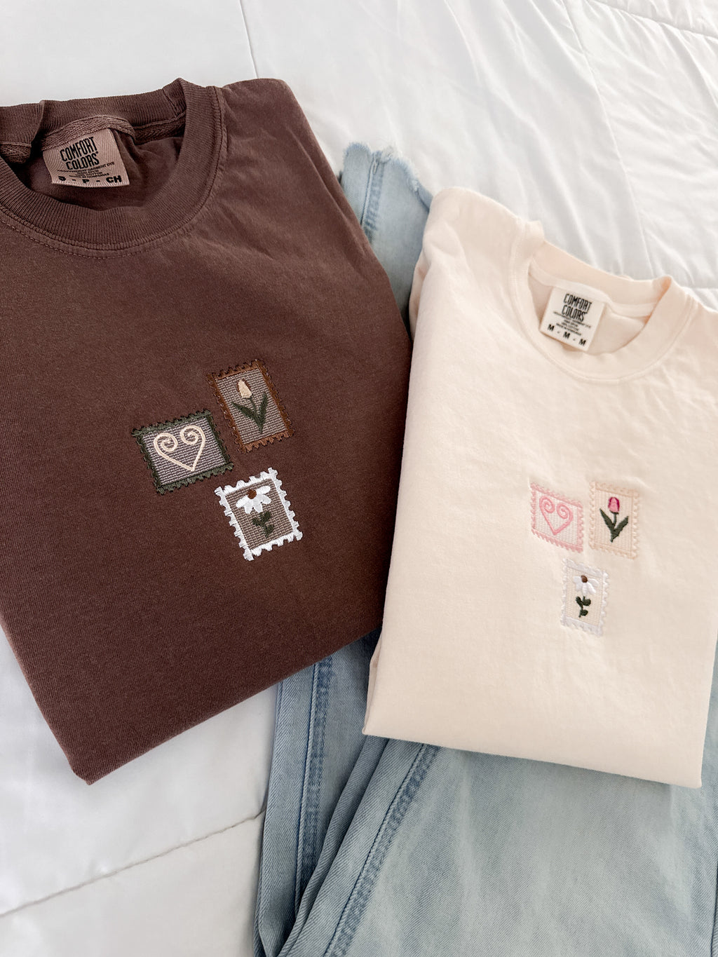 Brown Postmark Tee
