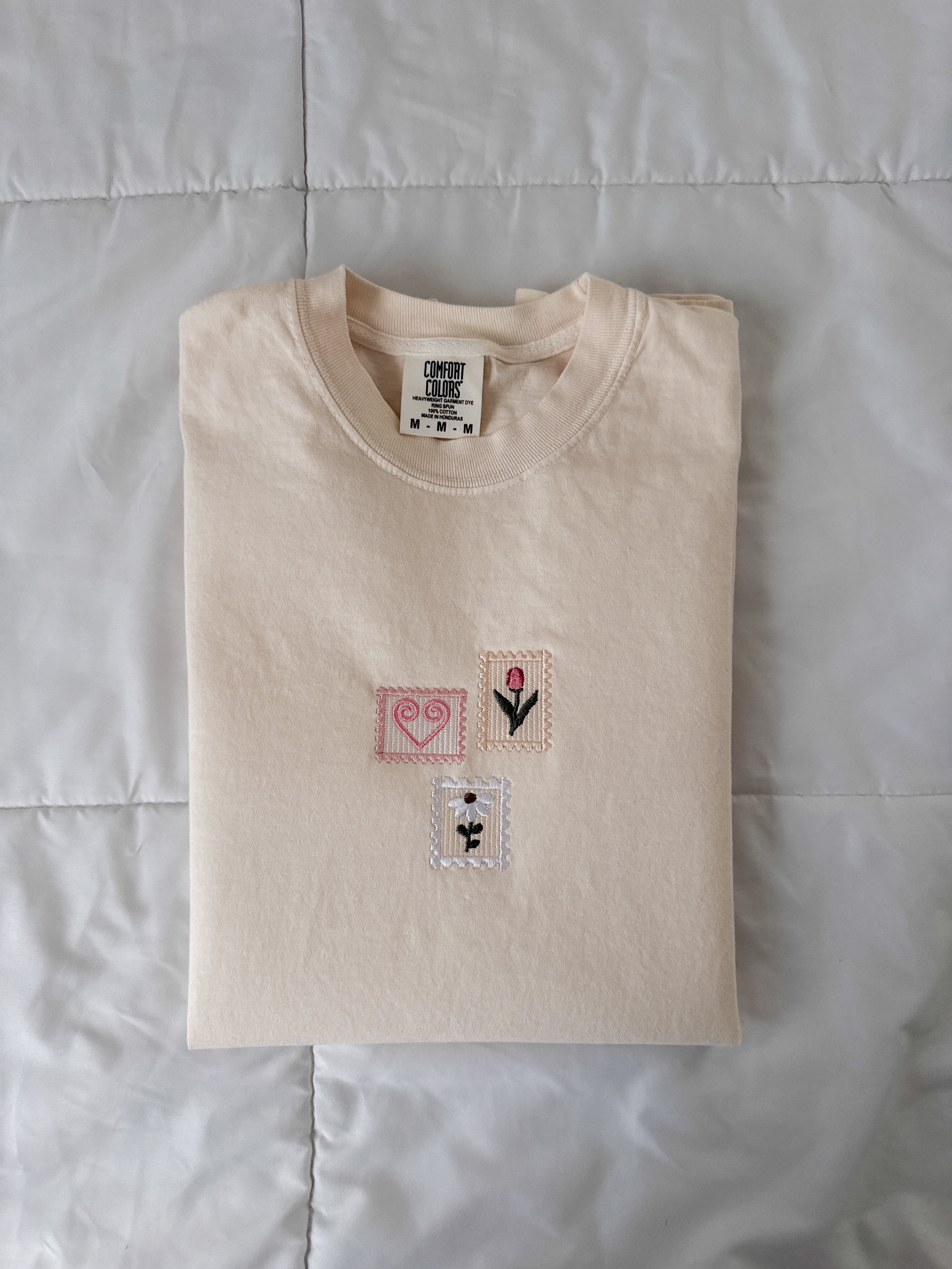 Ivory Postmark Tee
