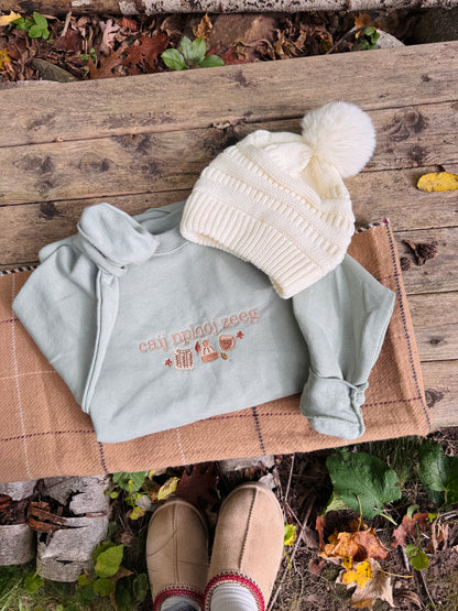 Caij Nplooj Zeeg (Fall) Crewneck