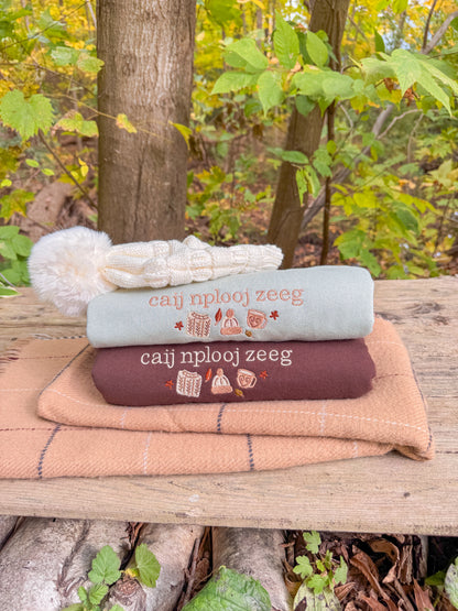 Caij Nplooj Zeeg (Fall) Crewneck