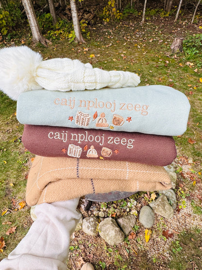 Caij Nplooj Zeeg (Fall) Crewneck