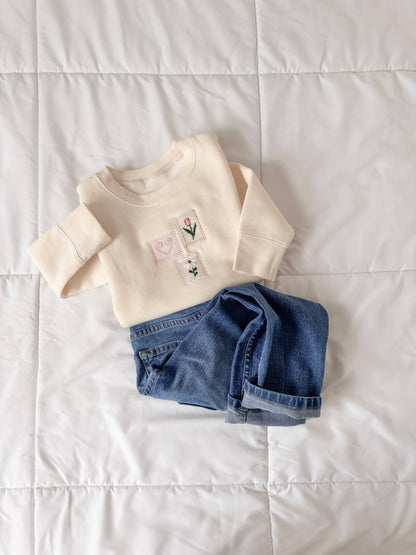 Toddler Postmark Crewneck