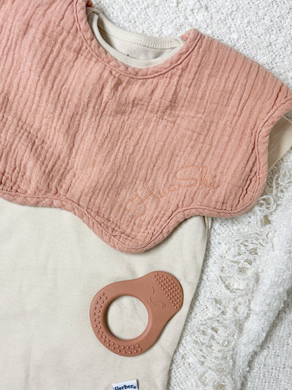 Personalized Muslin Bibs