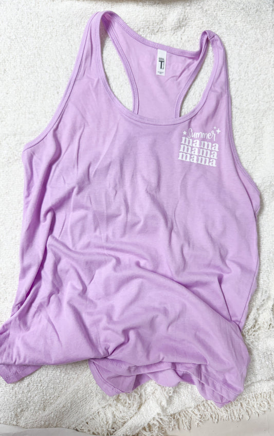 Summer Mama Racerback Tank