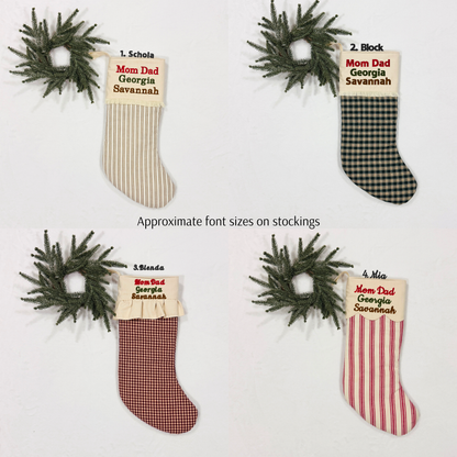 Custom Christmas Stockings