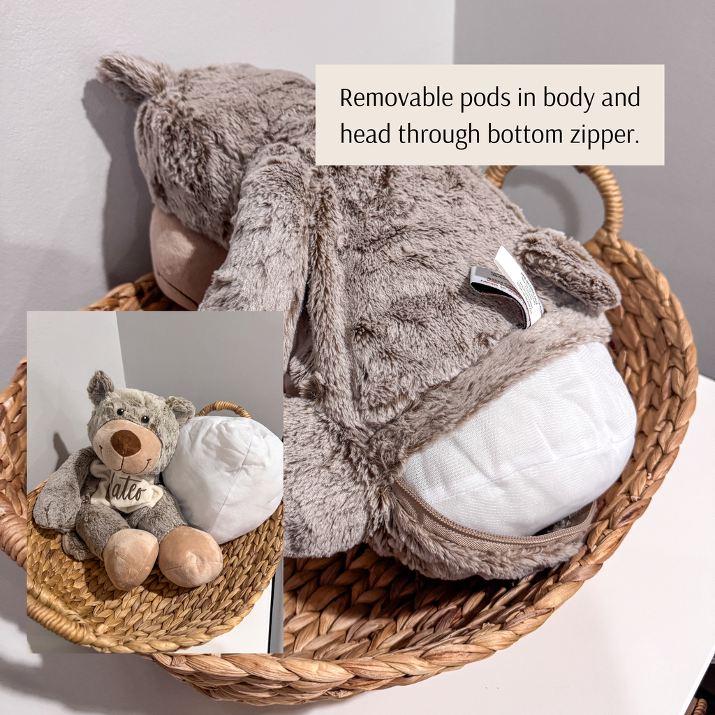Personalized Embroidered Plush Animal - Buddy Bear